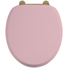 BB Edwardian Bespoke Soft close Confetti Pink toilet seat