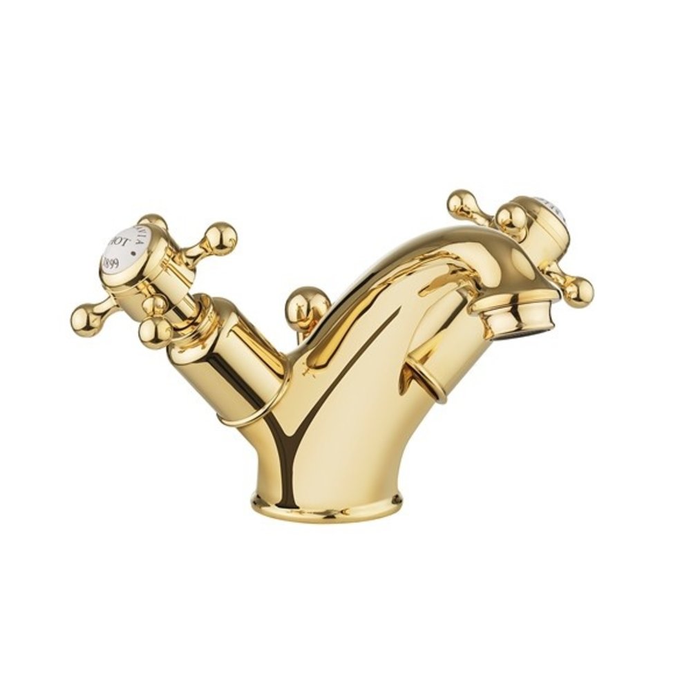 Belgravia Belgravia 1-hole basin mixer with Pop-up waste 110DP