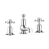 Belgravia Belgravia 3-hole basin mixer with Pop-up waste 130DP