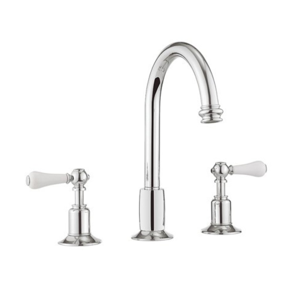 Belgravia Belgravia 3-hole basin mixer with Pop-up waste BL135DPC_LV