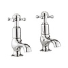 Belgravia Belgravia Crosshead cloakroom basin taps 150DN