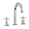 Belgravia 3-gats badkraan met kruisgrepen BL330DC Belgravia Belgravia 3-gats badkraan met kruisgrepen BL330DC