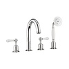 Belgravia Belgravia Lever 4-hole bath mixer BL440DC_LV