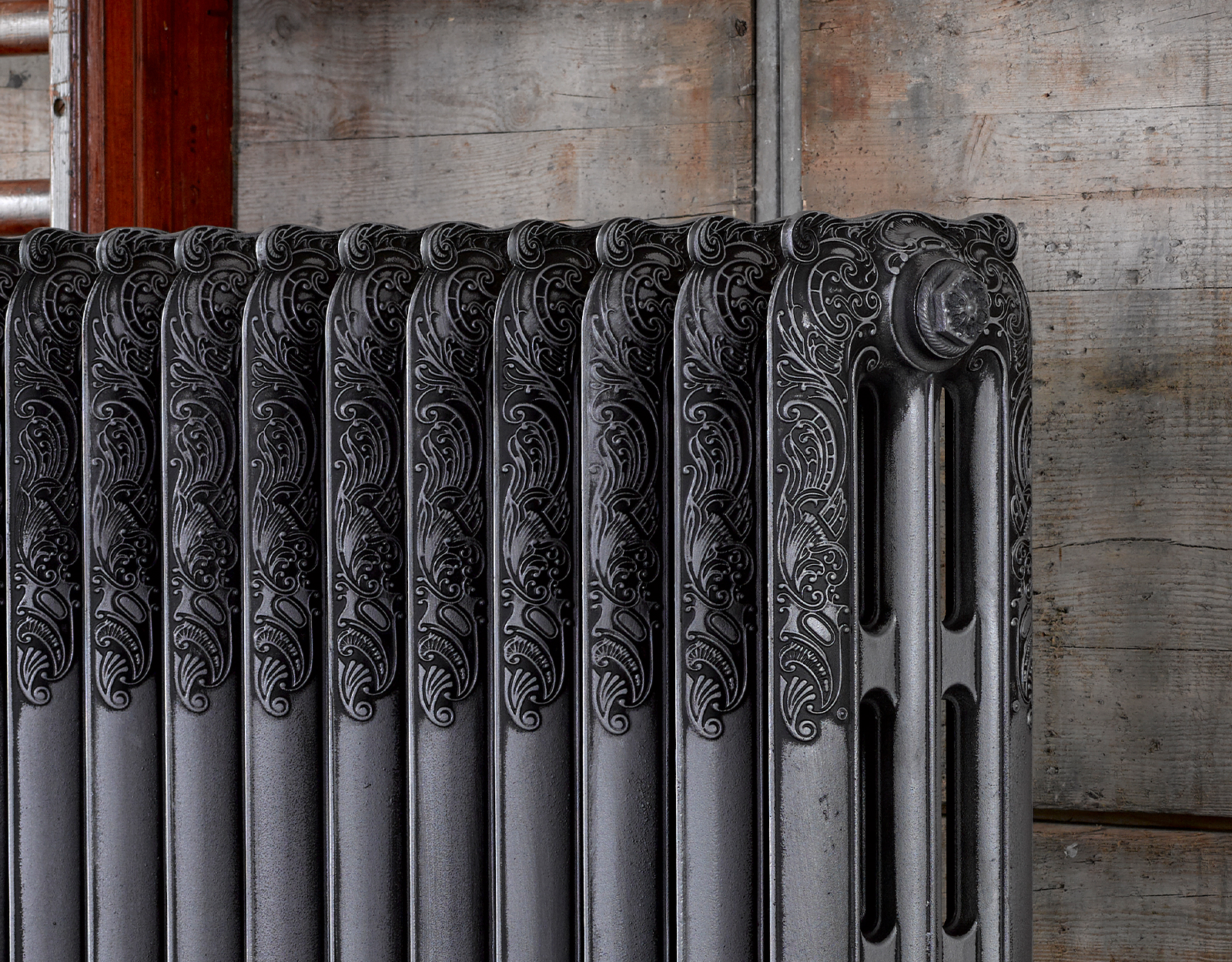 gietijzeren radiator met bloemmotief Rococo 960/3 - TheClassicHouse - klassieke en keuken specialist