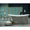 Freestanding cast iron bath with stainless steel skirt 'Lorraine' Arroll Freestanding cast iron bath with stainless steel skirt 'Lorraine'