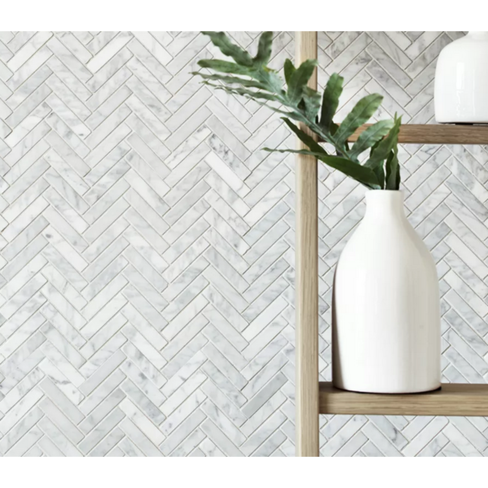 TCH Kennet Herringbone Carrara mamer