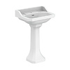 Lefroy Brooks 1900 Classic LB Classic Charterhouse 62cm basin with pedestal