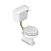 Lefroy Brooks 1900 Classic LB Classic Charterhouse toilet met halfhoog reservoir