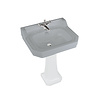 BB Edwardian Bespoke Edwardian Bespoke 56cm  basin Moon Grey - wall mounted