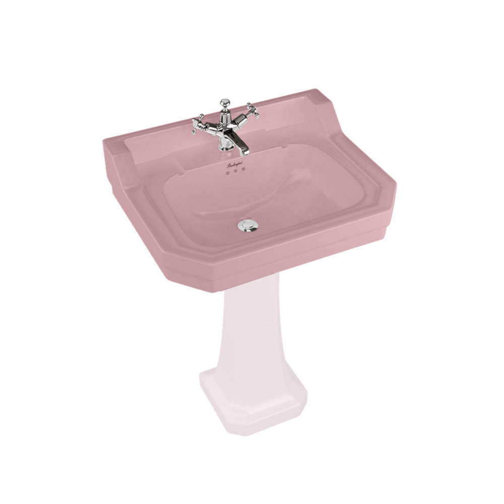 BB Edwardian Bespoke Edwardian Bespoke 56cm  basin Confetti Pink - wall mounted