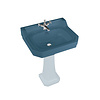 BB Edwardian Bespoke Edwardian Bespoke 56cm  basin Alaska Blue - wall mounted