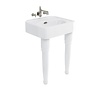 Arcade 600mm basin with ceramic legs BB Arcade Arcade 600mm basin with ceramic legs