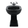 Imperial Deco Staande bidet zwart