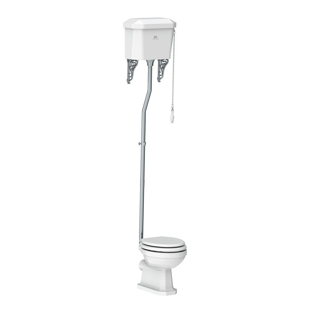 Lefroy Brooks 1900 Classic LB Classic Charterhouse High level toilet with cistern