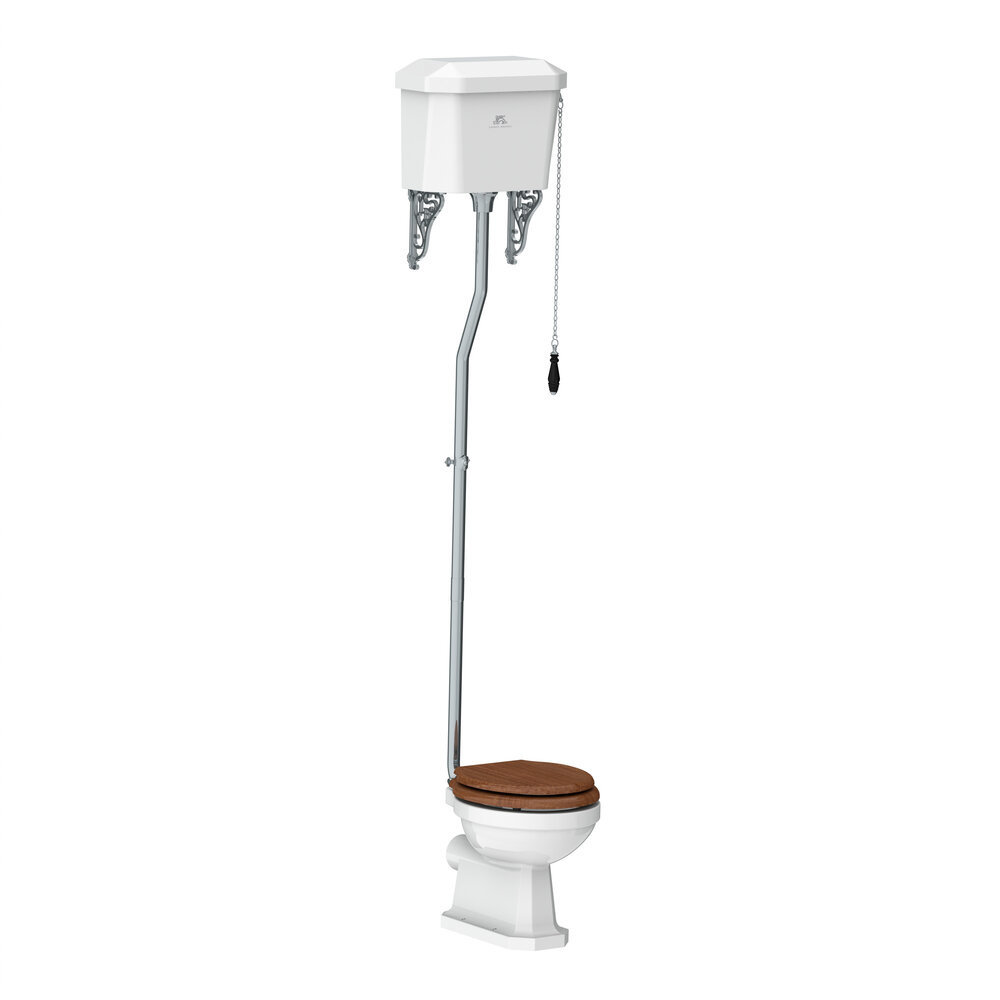 Lefroy Brooks 1900 Classic LB Classic Charterhouse toilet met hooghang reservoir