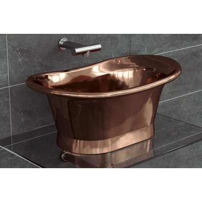 Charcoal Brass Bath by Designer William Holland