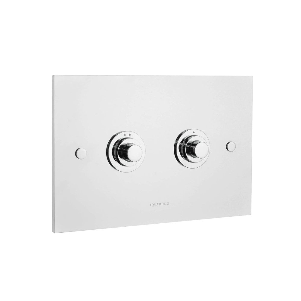 Aquadomo Aquadomo Diamond Dual Flush plate for concealed cistern