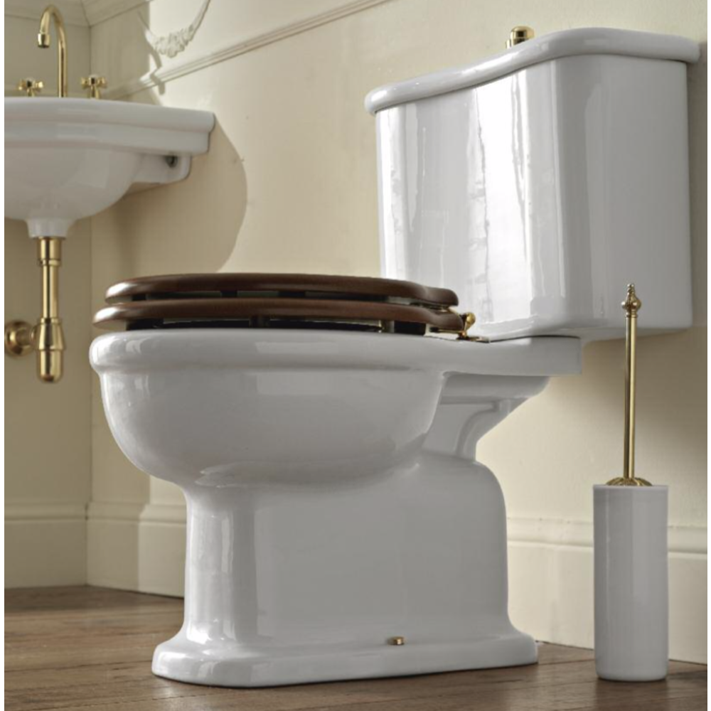 Sbordoni Palladio Duoblok toilet met porseleinen hendel