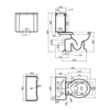 Neoclassica Close coupled toilet with cistern Sbordoni Neoclassica Close coupled toilet with cistern