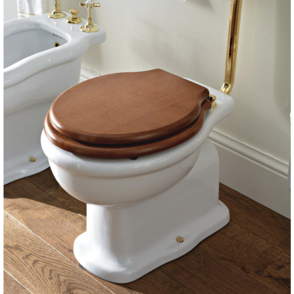 Sbordoni Palladio Low Level-WC mit Keramik-Spülkasten tiefhängend