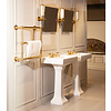 Deco 63cm basin with pedestal Perrin & Rowe Deco Deco 63cm basin with pedestal