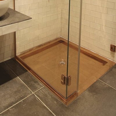 WH Shower tray metal