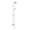BB Edwardian Eden Exposed thermostatic shower valve with rose and hand shower kit