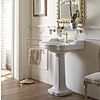 SB Palladio 71.5cm console basin with ceramic pedestal Sbordoni SB Palladio 71.5cm console basin with ceramic pedestal