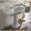 SB Palladio 100cm console basin with ceramic pedestal Sbordoni SB Palladio 100cm console basin with ceramic pedestal