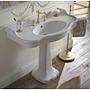 Sbordoni SB Palladio 100cm console basin with ceramic pedestal