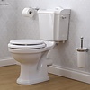 Perrin & Rowe Edwardian Edwardian Close coupled toilet with cistern & handle