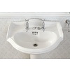 Nostalgie-Waschbecken Edwardian 62cm mit Sockel Perrin & Rowe Edwardian Nostalgie-Waschbecken Edwardian 62cm mit Sockel