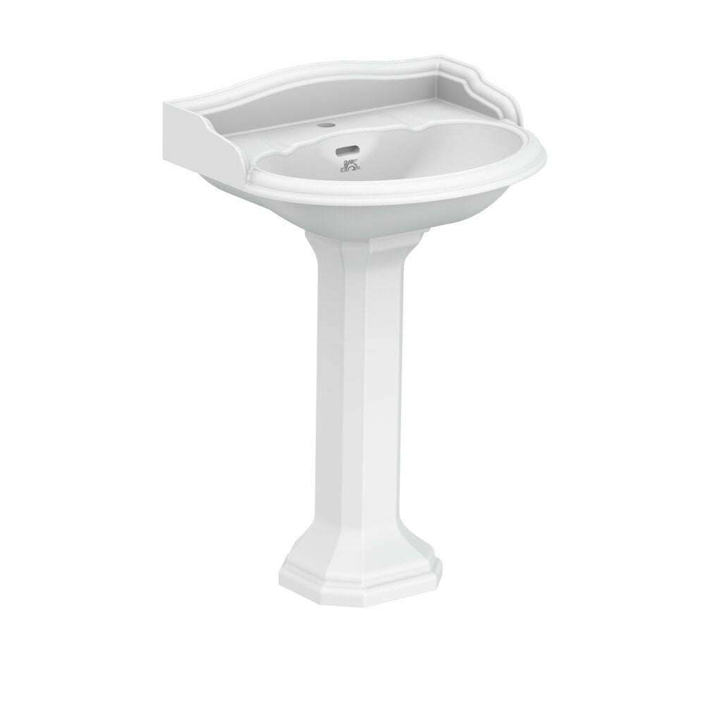 Lefroy Brooks Lissa Doon LB  Lissa Doon 62cm basin with pedestal