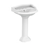 Lefroy Brooks Lissa Doon LB  Lissa Doon 62cm basin with pedestal