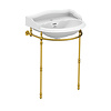 Lefroy Brooks Lissa Doon LB  Lissa Doon 62cm basin with metal stand