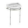 Lefroy Brooks Lissa Doon LB  Lissa Doon 62cm basin with metal stand