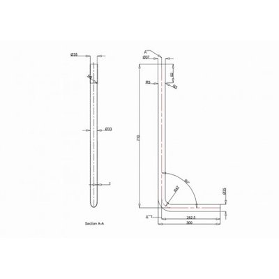 Flush Pipe Extension (discontinued)