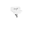 Traditional small 55cm UPS wastafel voor wandbevestiging Burlington Traditional small 55cm UPS wastafel voor wandbevestiging