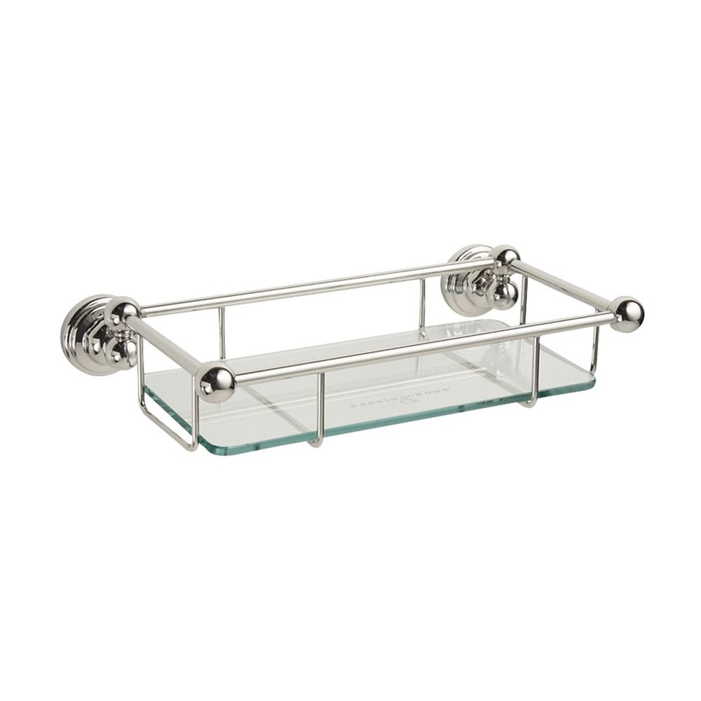 Perrin & Rowe Victorian PR Victorian glass shelf 260mm