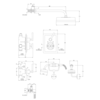 LB1930 Mackintosh concealed shower set mit 8" rose and hand shower MK-8716 Lefroy Brooks 1930 Mackintosh LB1930 Mackintosh concealed shower set mit 8" rose and hand shower MK-8716
