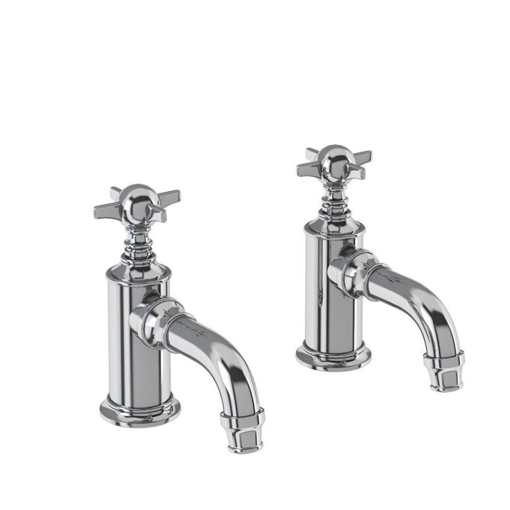 BB Arcade Cross Arcade cloakroom basin pillar tap with crosshead - without waste
