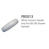 Lefroy Brooks LB White ceramic handle for LB2136 handshower