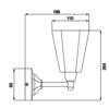 ex showroom: Sbordoni Wall light Déco DE030CR - chrome Sbordoni ex showroom: Sbordoni Wall light Déco DE030CR - chrome