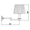 Sbordoni Wall light Greta Sbordoni Sbordoni Wall light Greta