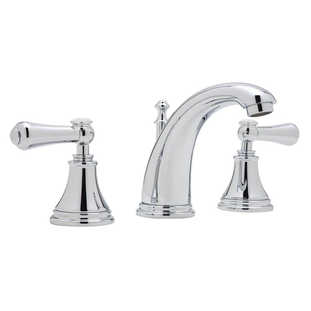 Perrin & Rowe Georgian 3-hole basin mixer with lever handles E.3712