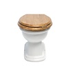 Bergier staande toilet pot - tegen de muur te monteren Imperial Bergier staande toilet pot - tegen de muur te monteren