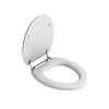 Lefroy Brooks LB La Chapelle  gloss white toilet seat  LB-7741