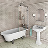 Burlington BU bath screen with or without access panel