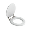 Lefroy Brooks LB Classic Toiletzitting met glans wit finish  LB-7241