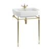 Burlington Victorian 61cm basin with stand  B3-T23A